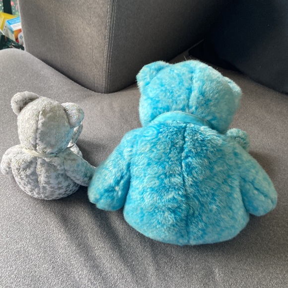 Ty Beanie Babies Large #1 Bear and Small The Beginning Bear - Picture 2 of 4